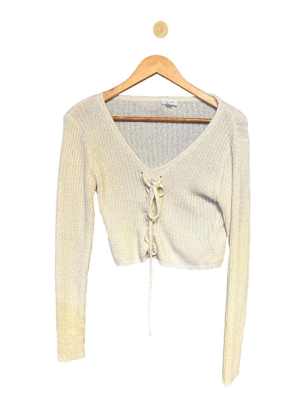 Le Lis tie up sweater